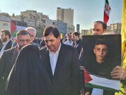 مخبر : ايران ماضية في مشاوراتها الدبلوماسیة لوقف جرائم الکیان الصهيوني على غزة