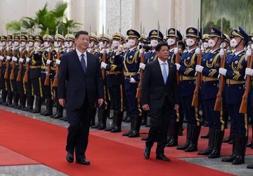 دیدار روسای جمهوری چین و فیلیپین در راستای کاهش تنش‌ها