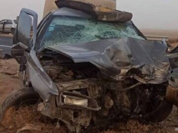 تصادف سه خودرو در پیرانشهر جان مادر و سه فرزند خردسالش را گرفت