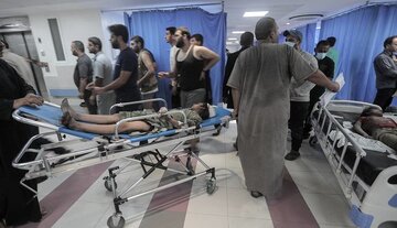 حمله پهپادهای رژیم اشغالگر به ورودی و خروجی تنها بیمارستان فعال در شمال غزه