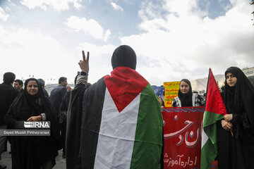 Palestine : les manifestations massives en Iran pour soutenir Gaza