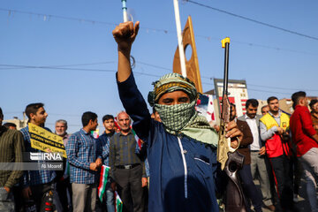 Pro-Palestinian demonstrations across Iran