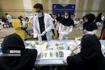 Medical camp in South Khorasan