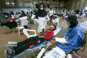 Medical camp in South Khorasan