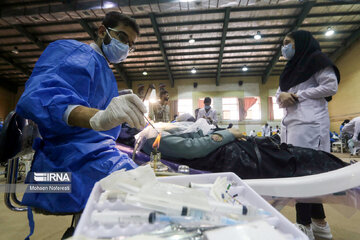 Medical camp in South Khorasan