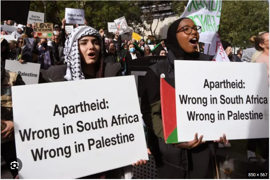 آپارتاید در فلسطین اشغالی/اسرائیل روی آفریقای جنوبی را سفید کرد