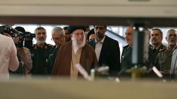 La visita del ayatolá Jameneí a los últimos logros de la Fuerza Aeroespacial del CGRI