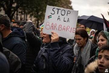 Manifestations en France pour demander un cessez-le-feu à Gaza