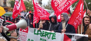 Manifestations en France pour demander un cessez-le-feu à Gaza