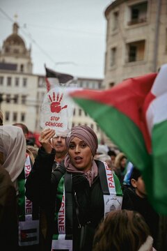 Manifestations en France pour demander un cessez-le-feu à Gaza