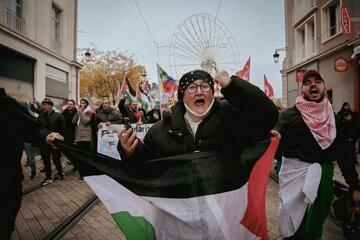 Manifestations en France pour demander un cessez-le-feu à Gaza