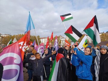 Manifestations en France pour demander un cessez-le-feu à Gaza