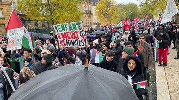 Manifestations en France pour demander un cessez-le-feu à Gaza