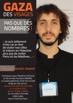 Gaza Visages, une campagne pour re-humaniser le nombre des victimes palestiniennes