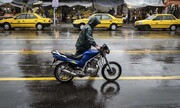 ممنوعیت تردد موتورسیکلت ها در راه های بارانی البرز
