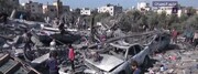 بمباران بیمارستان الشفاء/خانه پزشک فلسطینی هدف کینه صهیونیست ها + فیلم