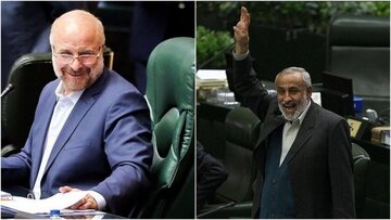 حاشیه‌های جلسه غیرعلنی بررسی استعفای نماینده تهران/ روبوسی نادران و قالیباف