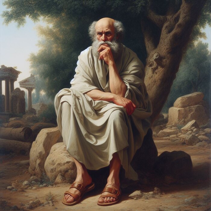 Yunanlı Filozof Sokrates