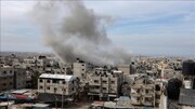 تداوم بمباران غزه/ شهادت ۹ نفر در اردوگاه «النصیرات» + فیلم