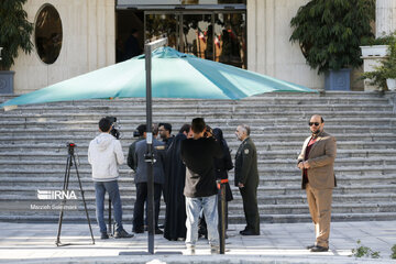 Sidelines of cabinet meeting