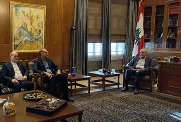 Amirabdollahian rencontre le président du Parlement libanais