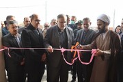 افتتاح 2 طرح بهداشتی و راه در استان قزوین