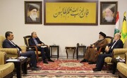 Amir Abdollahian trifft sich mit Seyyed Hassan Nasrallah