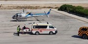 ﻿بالگرد اورژانس لامرد برای نجات مادر باردار به پرواز درآمد