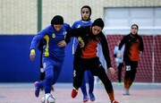 تیم فوتسال بانوان ملی حفاری برابر مس رفسنجان شکست خورد