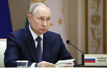 پوتین: روسیه و سازمان پیمان امنیت جمعی، تروریسم را تحمل نمی‌کنند