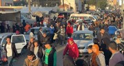 بازگشت آوارگان به سمت شمال نوار غزه با وجود تهدیدهای اشغالگران