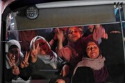 استقبال گسترده از اسیران آزاد شده  در فلسطین