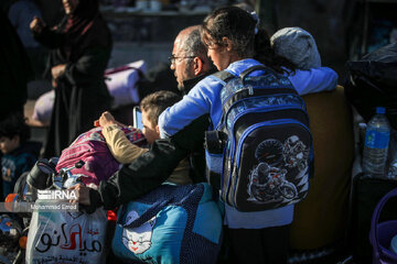 Khan Younès au sud de la bande de Gaza : retour à la maison des déplacés