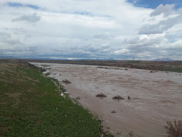 جریان تلخه رود در آذربایجان‌شرقی ۷۰ درصد کاهش یافته است