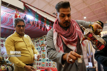 Coffee exhibition in southern Iran