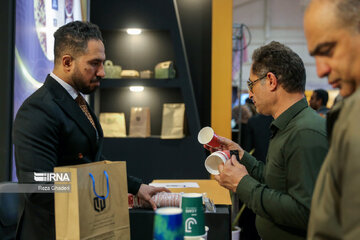 Coffee exhibition in southern Iran