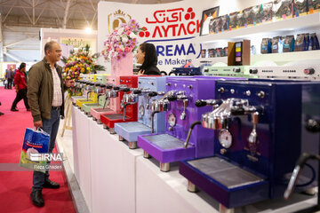 Coffee exhibition in southern Iran