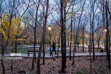 La beauté de Tabriz sublimée par les couleurs de l'automne