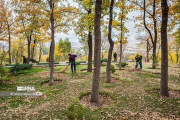 La beauté de Tabriz sublimée par les couleurs de l'automne