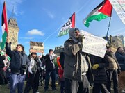 تجمع اعتراضی حامیان فلسطین در کانادا و انتقاد از موضع دولت ترودو