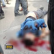 سارق مسلح در خیابان زند شیراز به هلاکت رسید + فیلم