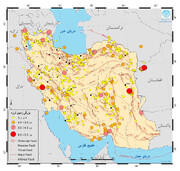 ایران آبان ماه ۷۴۰ بار لرزید