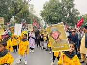 پاکستان میں فلسطین کے حامیوں کا بیت المقدس کی آزادی کے لیے احتجاج+ ویڈیو