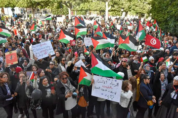 Crimes à Gaza : les manifestants tunisiens ont exigé l'expulsion de l'ambassadeur des Etats-Unis