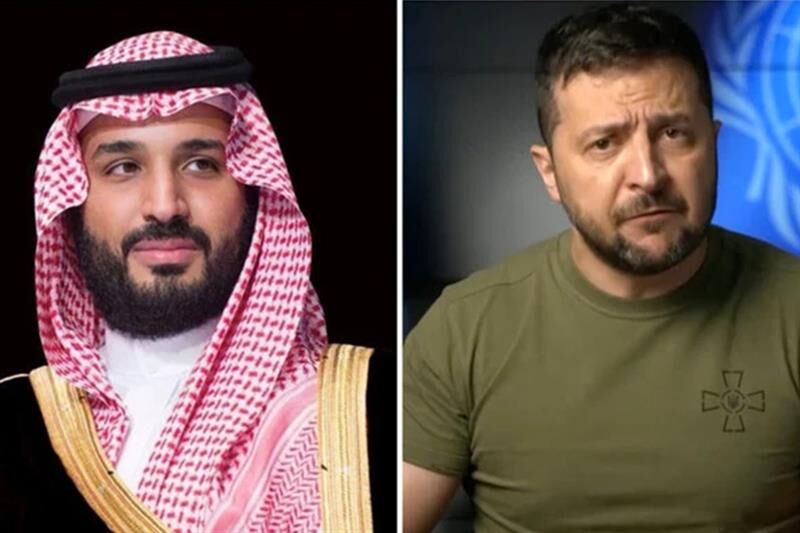 تماس تلفنی زلنسکی با بن سلمان درباره اجرای فرمول صلح کی‌یف