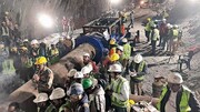 ۴۱ کارگر هندی پس از ۱۷ روز حبس در تونل فروریخته نجات یافتند