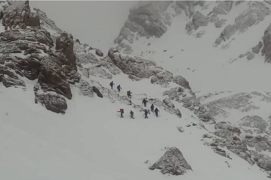 کوهنوردی در زمستان؛ آوار بهمن و سقوط در صعود