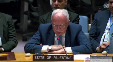 وزیر خارجه فلسطین: اسرائیل حق دفاع از خود ندارد/ آتش بس باید دائمی شود