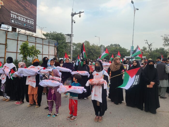 فلسطین کے ساتھ اظہار یکجہتی کا عالمی دن ، پاکستان میں ریلیاں+ تصویر