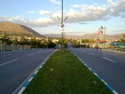اجرای عملیات ساماندهی ورودی‌های شهر هرسین آغاز شد